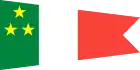1:2 Pennant of the Chief of the Naval Air Force Staff in the rank of Vice Admiral