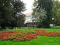 Part of the Park with the Zrinski palace in background