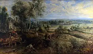 The Château Het Steen with Hunter, c. 1635–1638, National Gallery, London