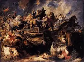 Interpretation by Rubens, 1617–18