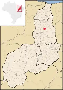Location in Piauí state