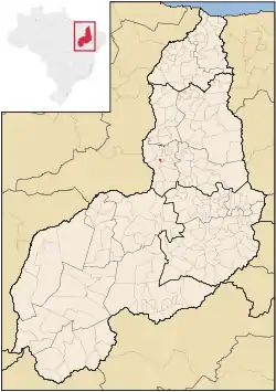 Location in Piauí state