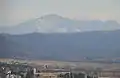 View of Pikes Peak from Rock Park in Castle Rock