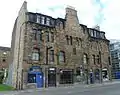 The Fountainbridge frontage of the Grove Street tenement