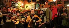Poitín at Zach's Pub in Plzeň, Czech Republic on March 18, 2011