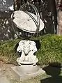Sundial in the garden