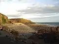 near ruins at Port Castle Bay