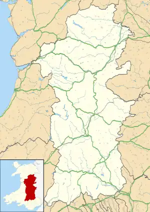 Pool Quay is located in Powys