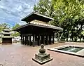 Rear view of the pagoda.
