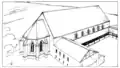 Reconstruction by R. Traquair