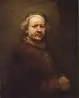 Rembrandt, Self-Portrait, (1669)