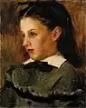 Portrait of Marie Le Cœur (1870)
