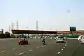 Toll plaza on National Highway 11