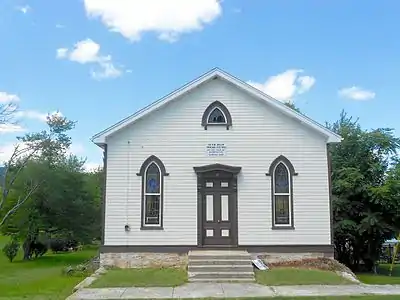 Rob Zeigler Memorial Scout House in Bloserville