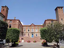 The Château of Richard Cœur de Lion, in Saint-Nicolas-de-la-Grave