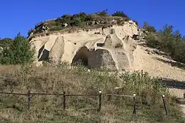 Sandberg&nbsp;[cs; sk; sv], paleontological site