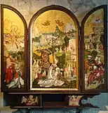 Barbara-Altar (1510), St. John's Church, Schwaigern&nbsp;[de]