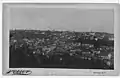 Bird's eye view of Seattle looking east