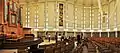 Interior of the NBBJ-designed Plymouth Congregational Church (built 1967–1968) in the Metropolitan Tract. Principal architect Donald Arthur Winkelmann.