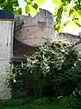 Tower 21, Tour du Puits-Tiphaine in a garden at 10 Rue du Puits-Tiphaine.