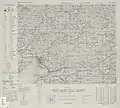 1945 US AMS map showing, to the east of the previous pair and to the bottom left, Tokuyama and Tokuyama Wan (Bay)