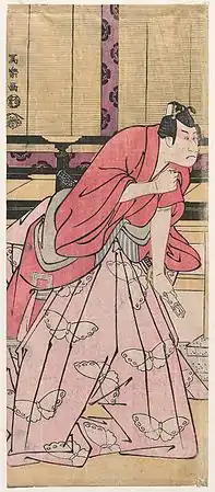 Ichikawa Danjūrō&nbsp;VI as Soga no Gorō Tokimune