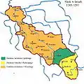 1185-1201&nbsp;&nbsp;Bolesław I&nbsp;&nbsp;Jarosław&nbsp;&nbsp;Mieszko I