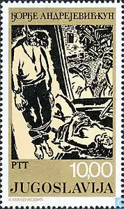 Hanged man and raped woman