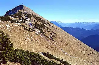 The Hinteres Sonnwendjoch (1,986 m/6,516 ft)