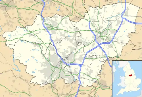 Conisbrough is located in South Yorkshire