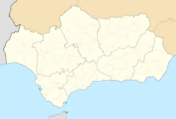 Olvera is located in Andalusia