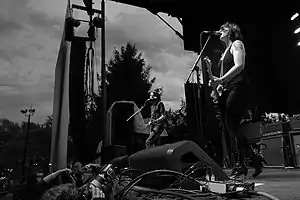 Spinnerette playing the B.C Virgin Festival July 25th 2009