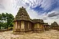 South Western View of Sri Veera Narayana Temple, Belavadi