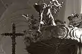Detail of the pulpit in the Sint-Pieterskerk&nbsp;[nl] of Turnhout