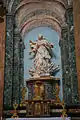 Saint Agnes on the Pyre by Ferrata