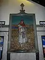 Ruth Amidst the Alien Corn (1916-1918), Church of St. John the Baptist, Clayton, West Yorkshire