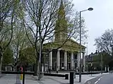 St John's Church, Waterloo, remodelled by Ford after bomb damage