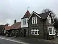 The former church hall - now Church Hall House and Tinkenswood Hall