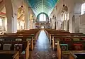 Interior looking west
