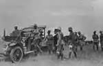 Lord Kitchener visiting Fort Lytton, 1910