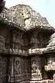 Close up of shikhara (superstructure)