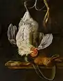 Still Life with a White Rooster and a Hare (between 1642 and 1693)