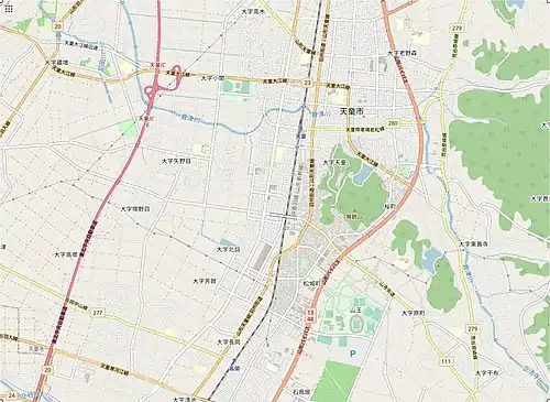 ND Soft Stadium is located in Tendo, Yamagata