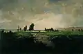 Théodore Rousseau (1812-1867) - Un marais dans les Landes, France