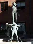 The Apotheosis of Sabrina, Bristol, by Gerald Laing (1980)