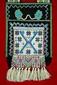 Ojibwa bandolier bag detail, c. 1900, in the collection of The Children's Museum of Indianapolis