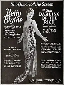 Darling of the Rich advertisement