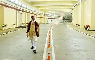 Narendra Modi  in Himachali cap
