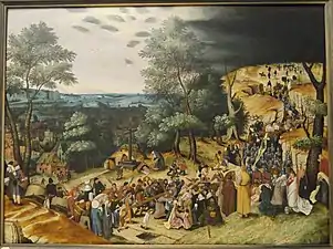 Peter Brueghel the Younger, c.1605, The Way to Calvary