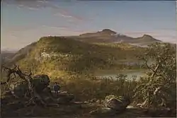 A View of the Two Lakes and Mountain House, Catskill Mountains, Morning (c.&nbsp;1844), Brooklyn Museum